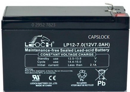 Leoch battery 12v7Ah