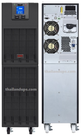 APC Easy UPS On-Line, 6kVA/6kW,Tower, 230V, Hard wire 3-wire(1P +N+E) outlet, Intelligent Card Slot,LCD