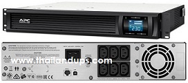 APC Smart-UPS C, Line Interactive, 2000VA, Rackmount 2U, 230V, 6x IEC C13 outlets, USB and Serial communication, AVR, Graphic LCD - SMC2000I-2U