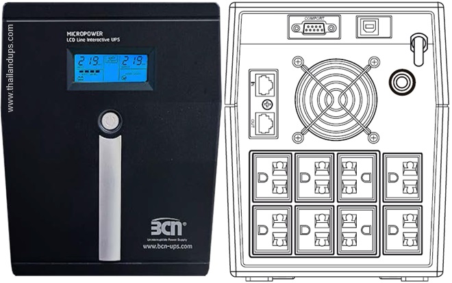 BCN Micro power 1500VA1100watts