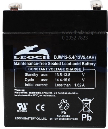 Leoch battery 12V5.4Ah