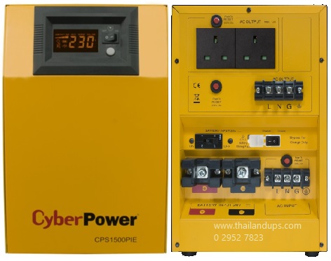 Cyberpower CPS1500PIE-UK Cyberpower CPS1500PIE-UK - 1500va 1050 watts , pure sine wave