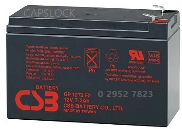 CSB battery 12v7.2Ah