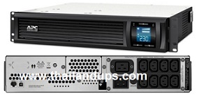APC Smart-UPS C, Line Interactive, 3kVA, Rackmount 2U, 230V, 8x IEC C13+1x IEC C19 outlets, USB and Serial communication, AVR, Graphic LCD - SMC3000RMI2U